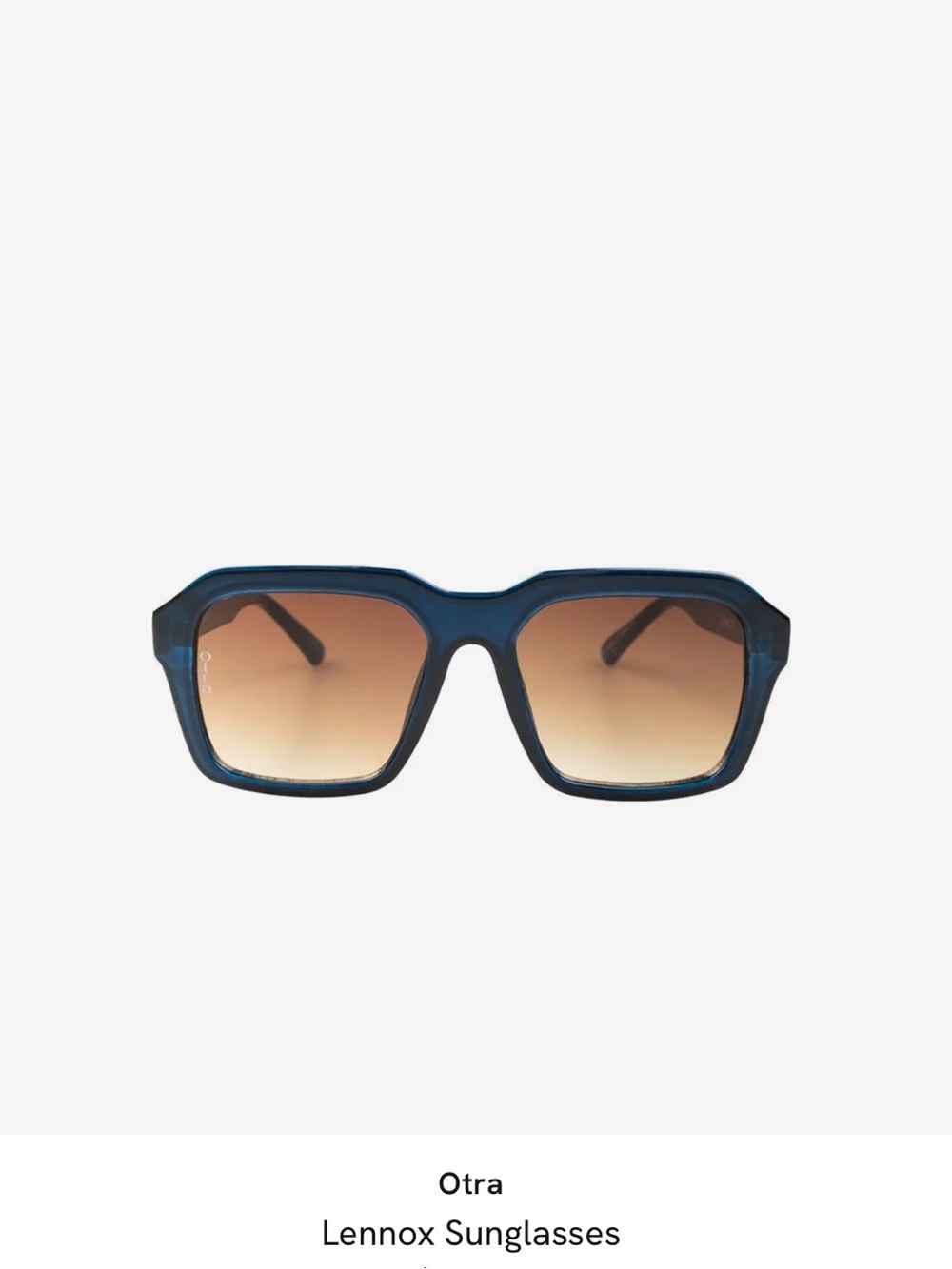 NWT OTRA Eyewear Lennox Sunglasses